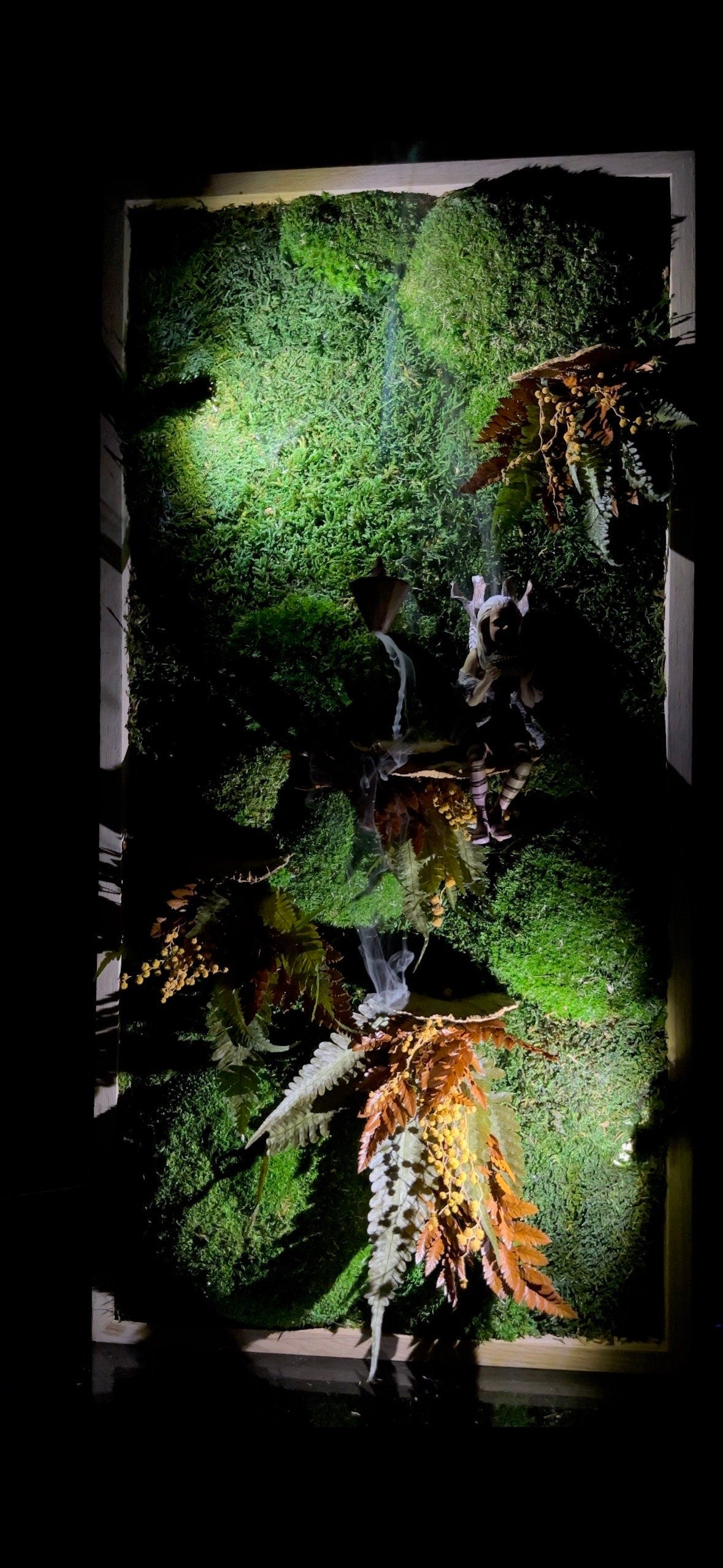 Enchanting LED Moss Wall Art: Eco-Friendly Home Decor & Unique Christmas Gift Idea