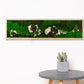 Authentic Preserved Moss Wall Art with LED Lights and Live Moss For Office or Home 1 piece frame