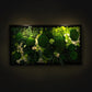 Gorgeous Moss Wall Art Greenery with LED Lights Live Moss LED Artwork Preserved Moss Lighted Framed Preserved Moss Wall Art Home Decoration
