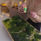 Gorgeous Moss Wall Art Greenery with LED Lights Live Moss LED Artwork Preserved Moss Lighted Framed Preserved Moss Wall Art Home Decoration