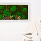 Stunning Green Wall Décor Preserved Moss Wall Art with LED Lights Preserved Moss LED Wall Hanging Framed Plant Home Interior Gift for Home