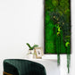 NEW!! Wall Art Preserved Moss Lighted Framed Beautiful Preserved Moss Artwork with LED Lights Live Moss LED Moss Wall Art Eco-Friendly Decor
