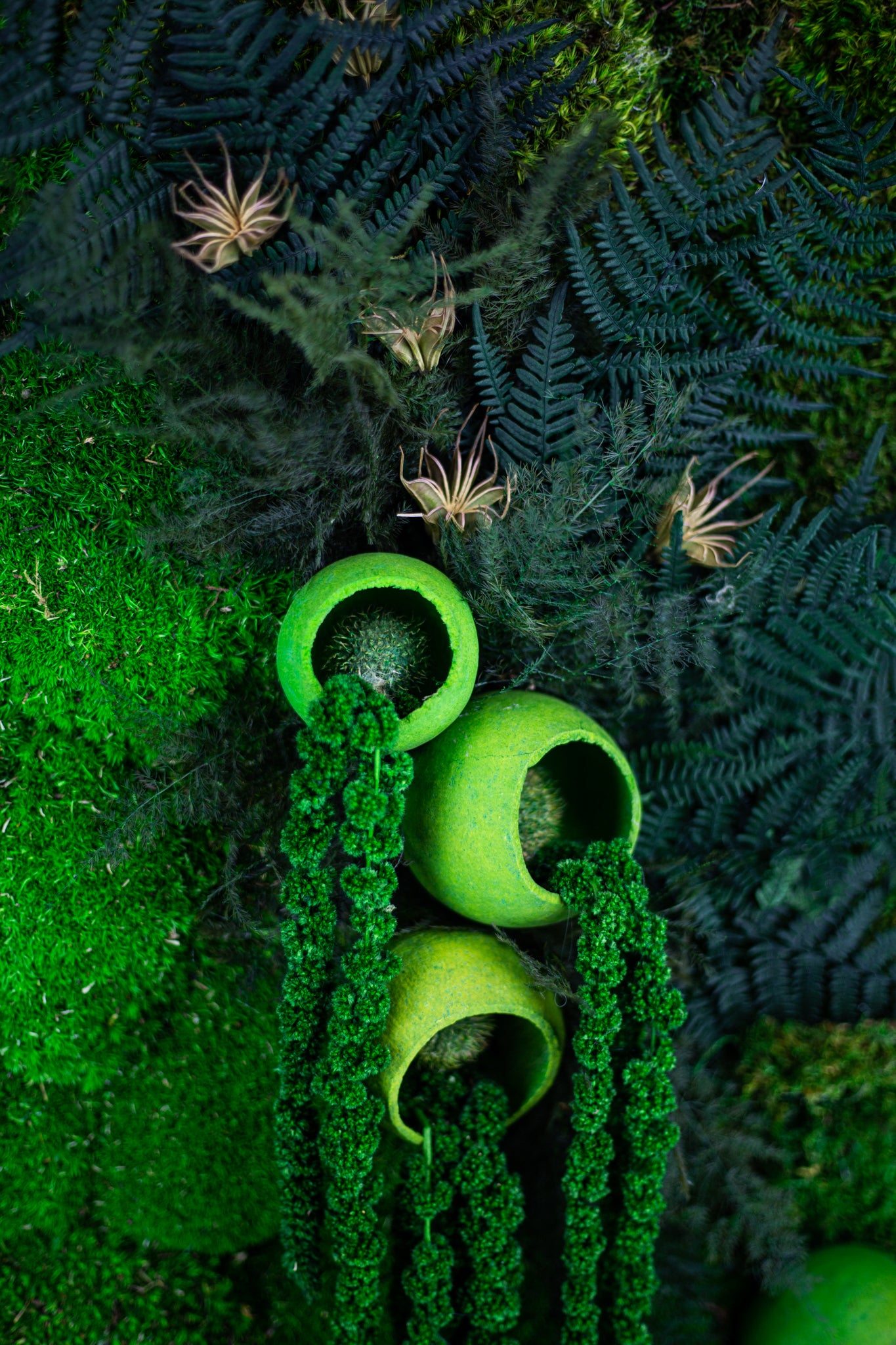 NEW!! Wall Art Preserved Moss Lighted Framed Beautiful Preserved Moss Artwork with LED Lights Live Moss LED Moss Wall Art Eco-Friendly Decor