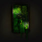 NEW!! Wall Art Preserved Moss Lighted Framed Beautiful Preserved Moss Artwork with LED Lights Live Moss LED Moss Wall Art Eco-Friendly Decor