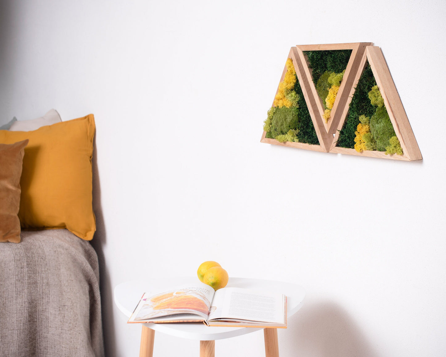 Minimalist Moss Living Wall Art: The Perfect Christmas Gift for Minimalist Decor Lovers