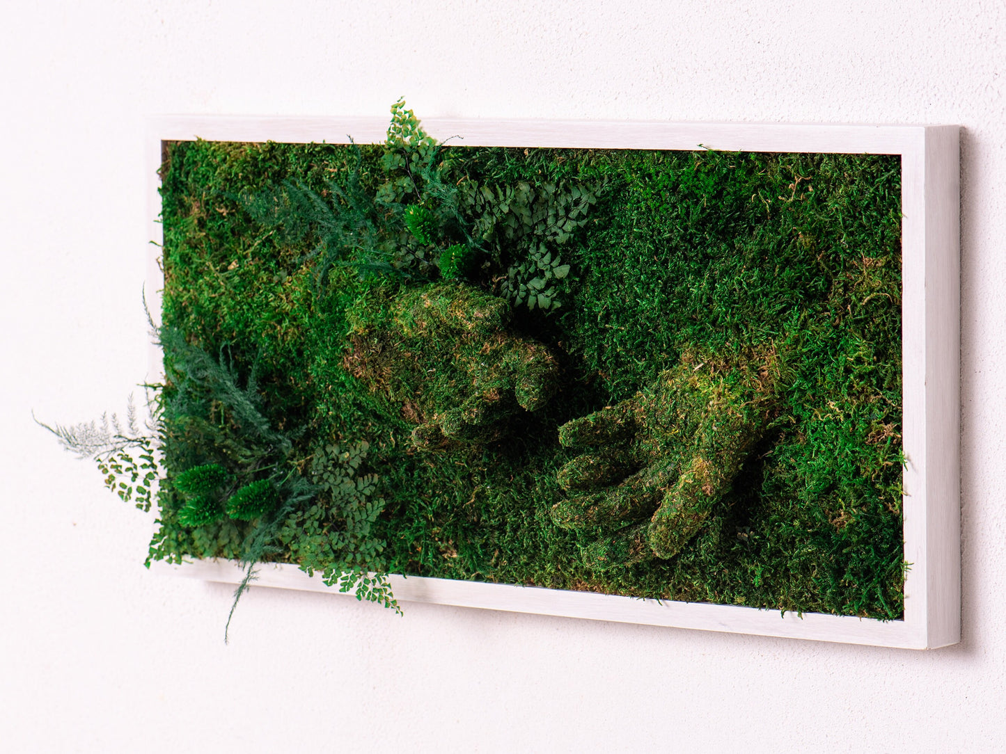 Green Your Space: Eco-Friendly Framed Moss Art for Unique Interior Wall Decorations