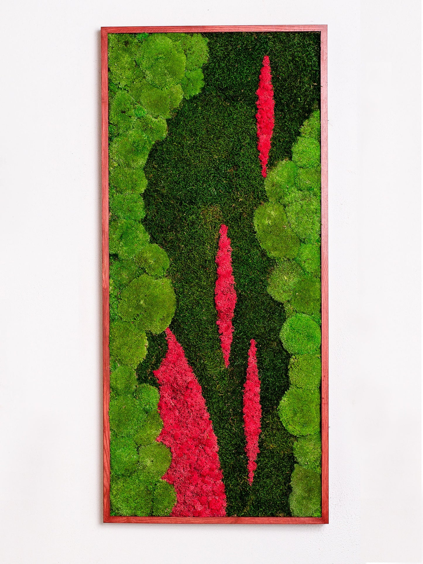 Preserved Moss Art: Biophilic Decor for Your Indoor Green Wall - Natural Moss Panel Artwork