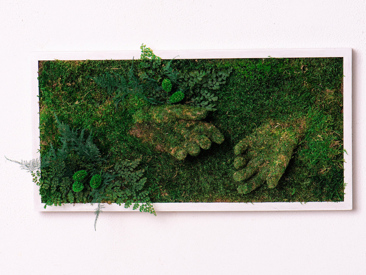 Green Your Space: Eco-Friendly Framed Moss Art for Unique Interior Wall Decorations