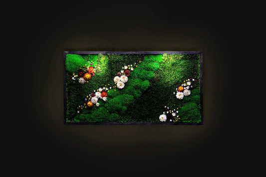 Enchanting LED Moss Artwork: The Perfect Housewarming Gift and Christmas Surprise!